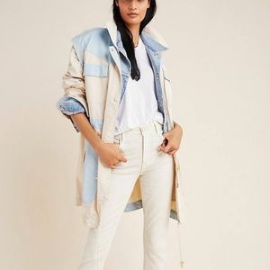 NWT Anthropologie Catelyn Colorblocked Utility Anorak Jacket medium